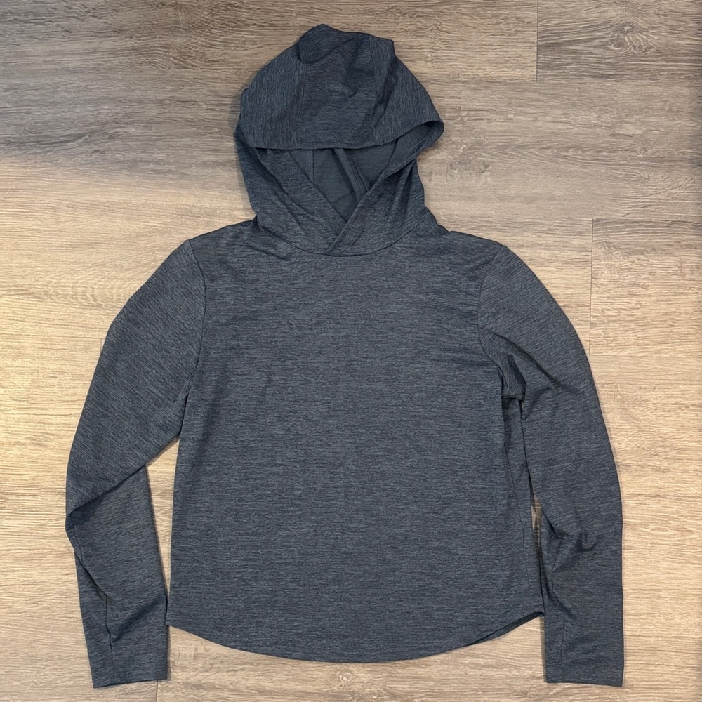 Mountain Hardware Women’s Sunblocker Long Sleeve Hoody Small Navy/Charcoal Blue